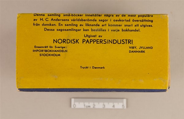 Bog: H.C. Andersenss eventyr i 14 miniaturudgave, Der e..., 1949 (Svensk)